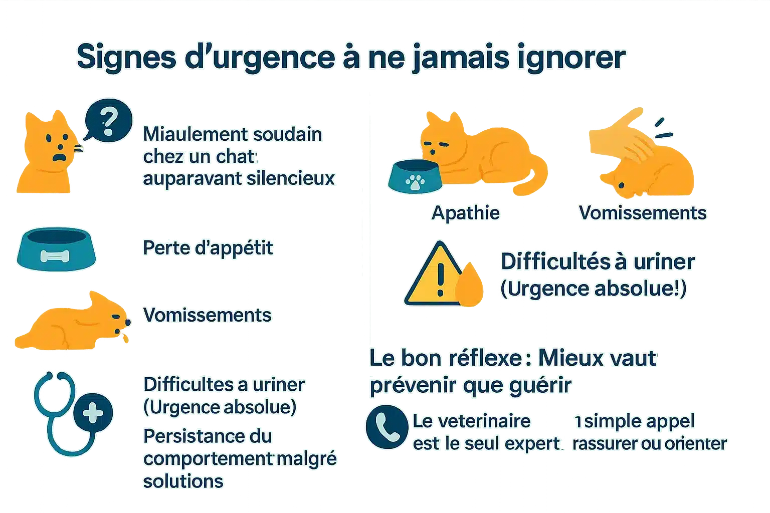 Chat inquiet regardant vers la caméra