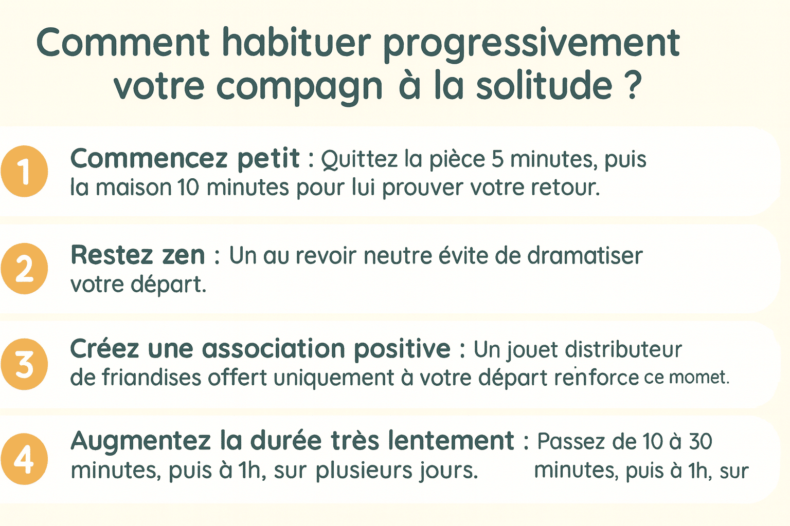 Habituer à la Solitude 
