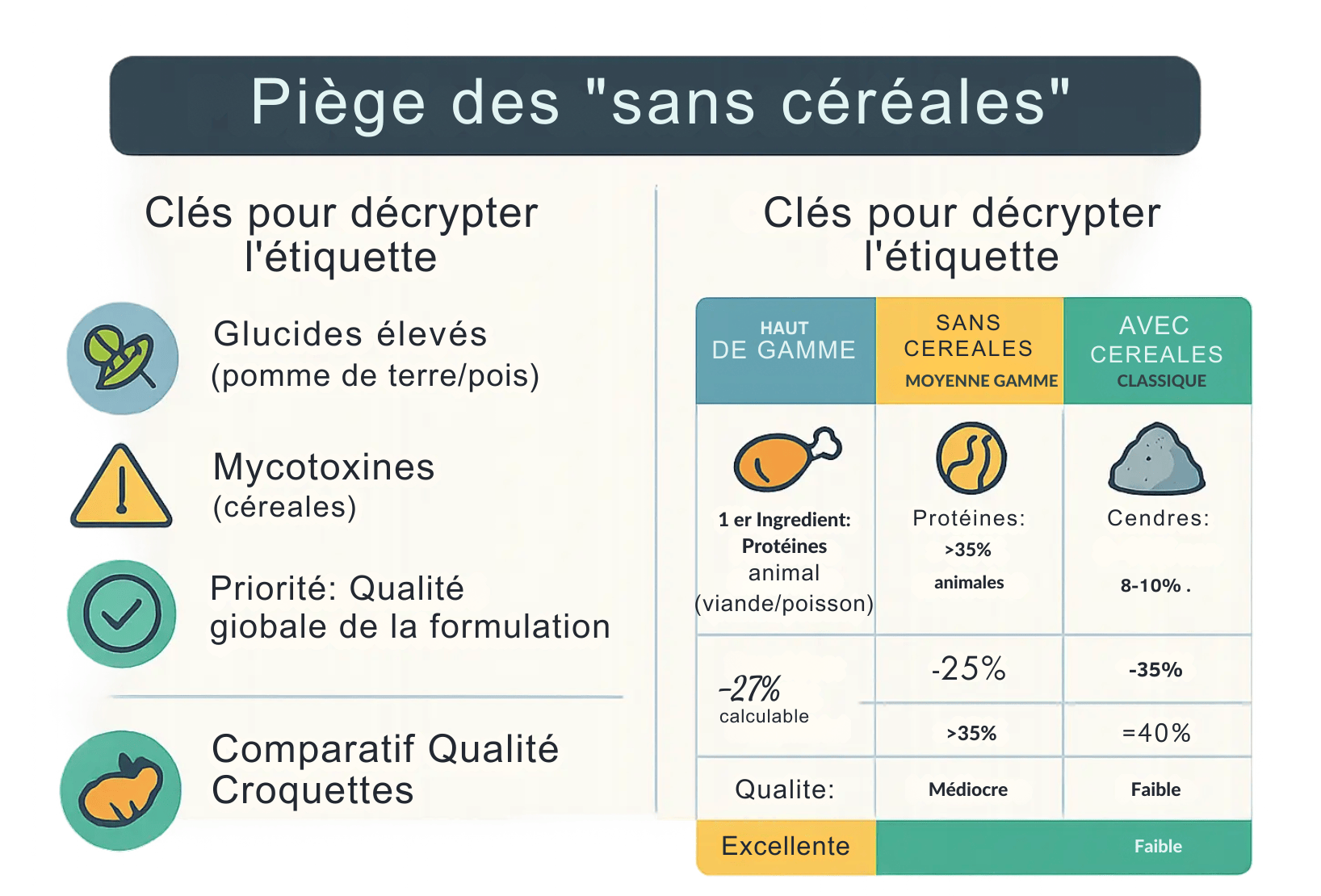Piège des sans céréales