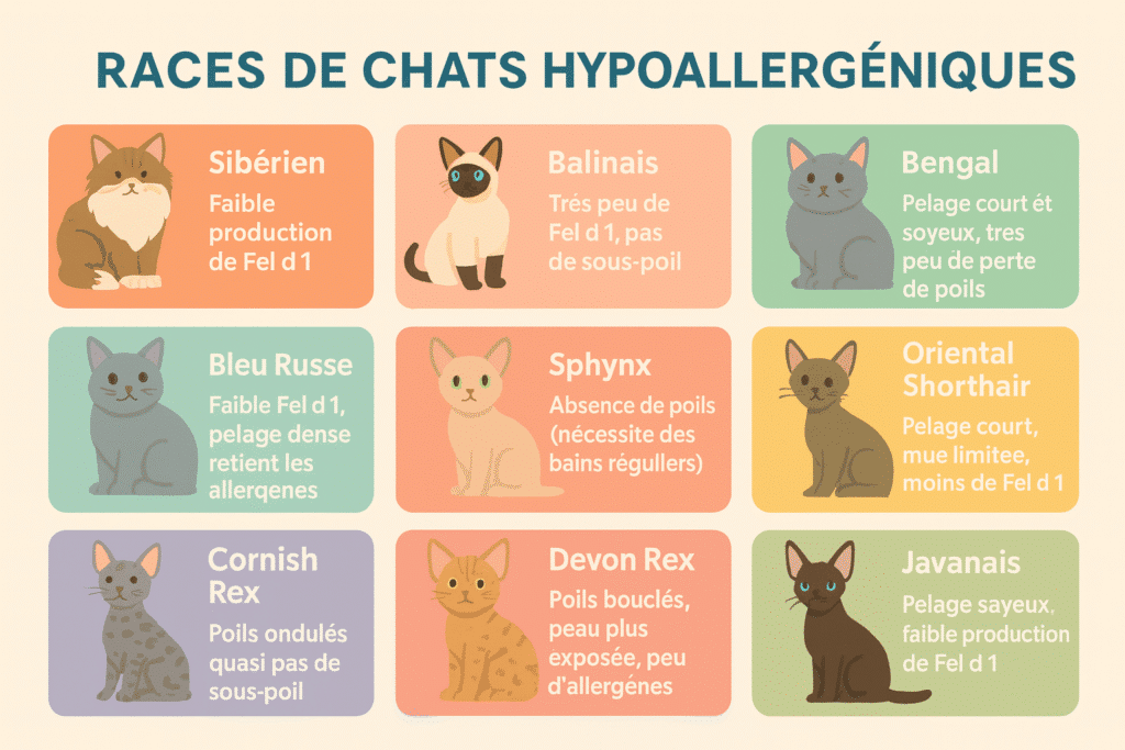 Races Hypoallergéniques