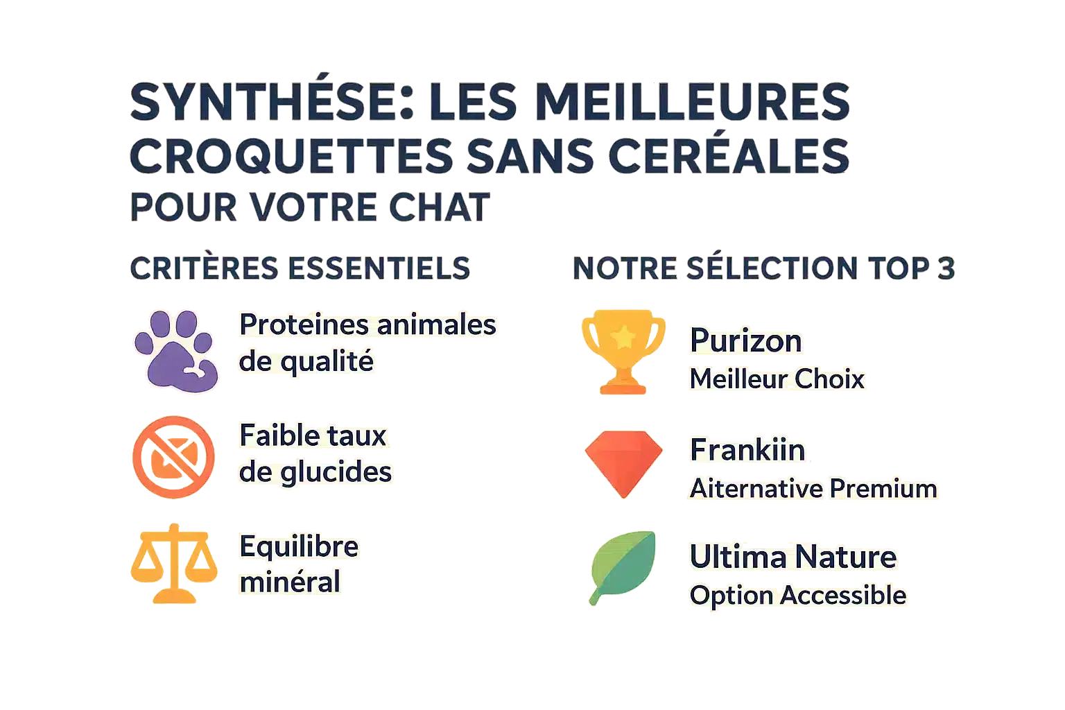 Comparatif des meilleures croquettes sans céréales pour chat