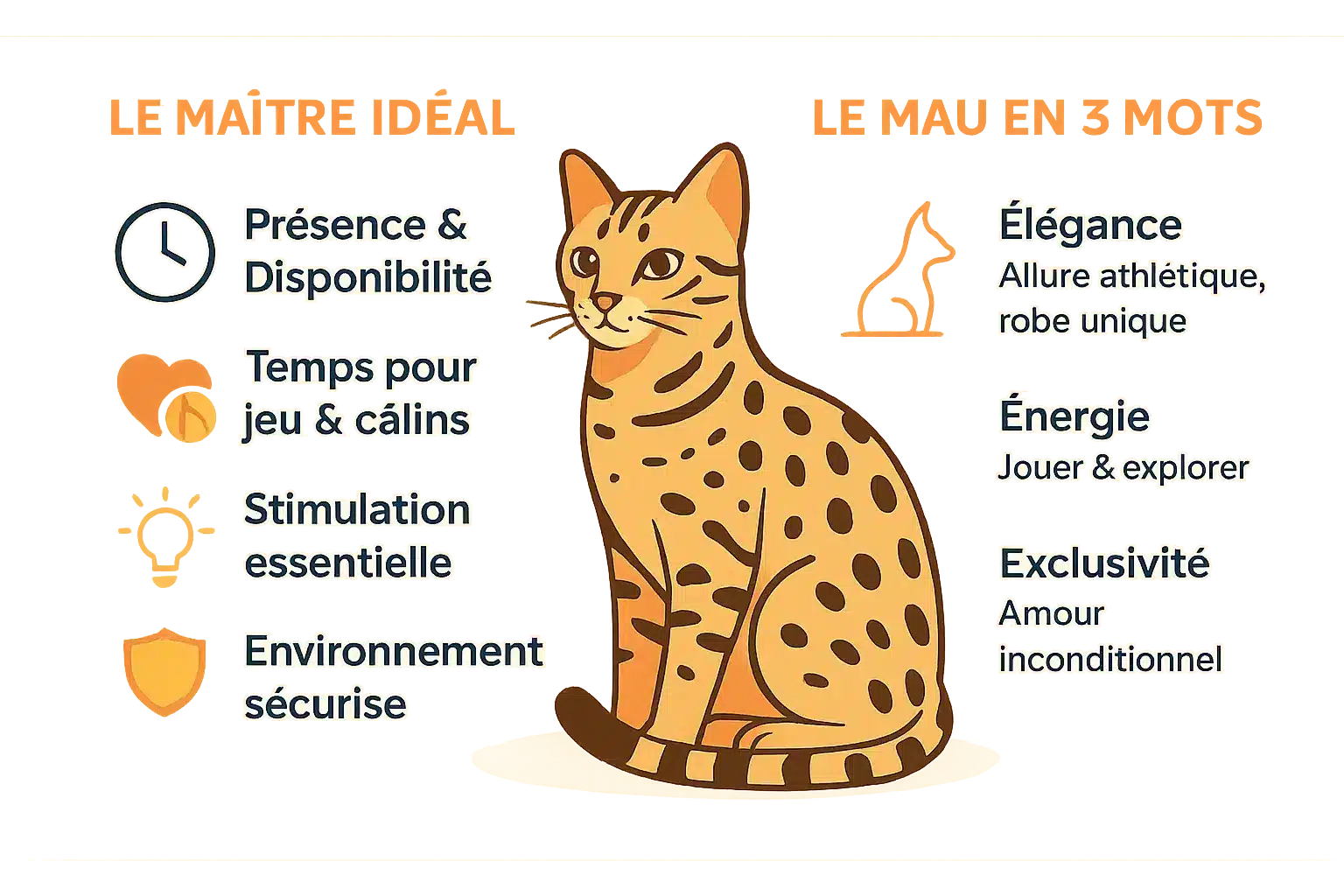 Mau égyptien aux yeux verts et pelage tacheté
