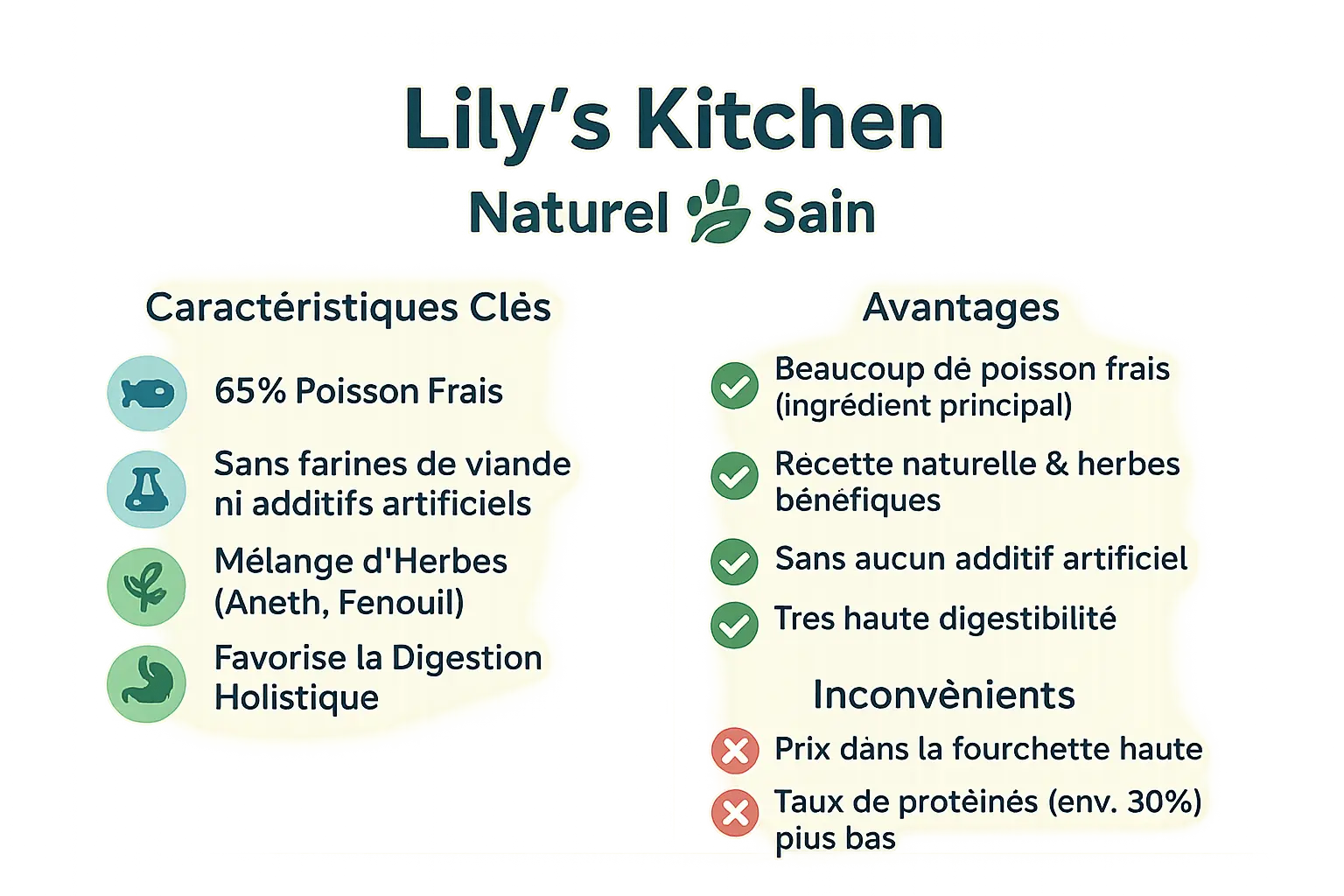 Image des croquettes Lily's Kitchen pour chats