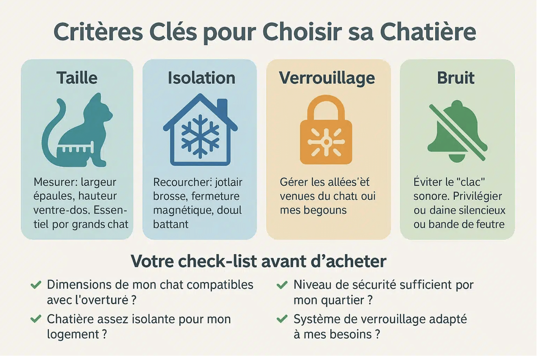 critères