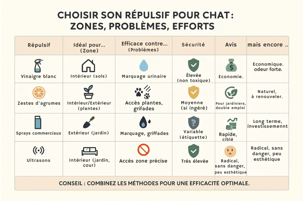 Choisir son répulsif