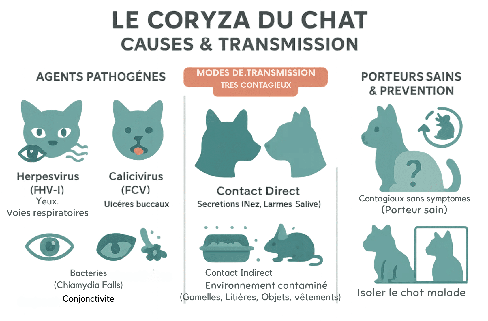 Causes et transmission