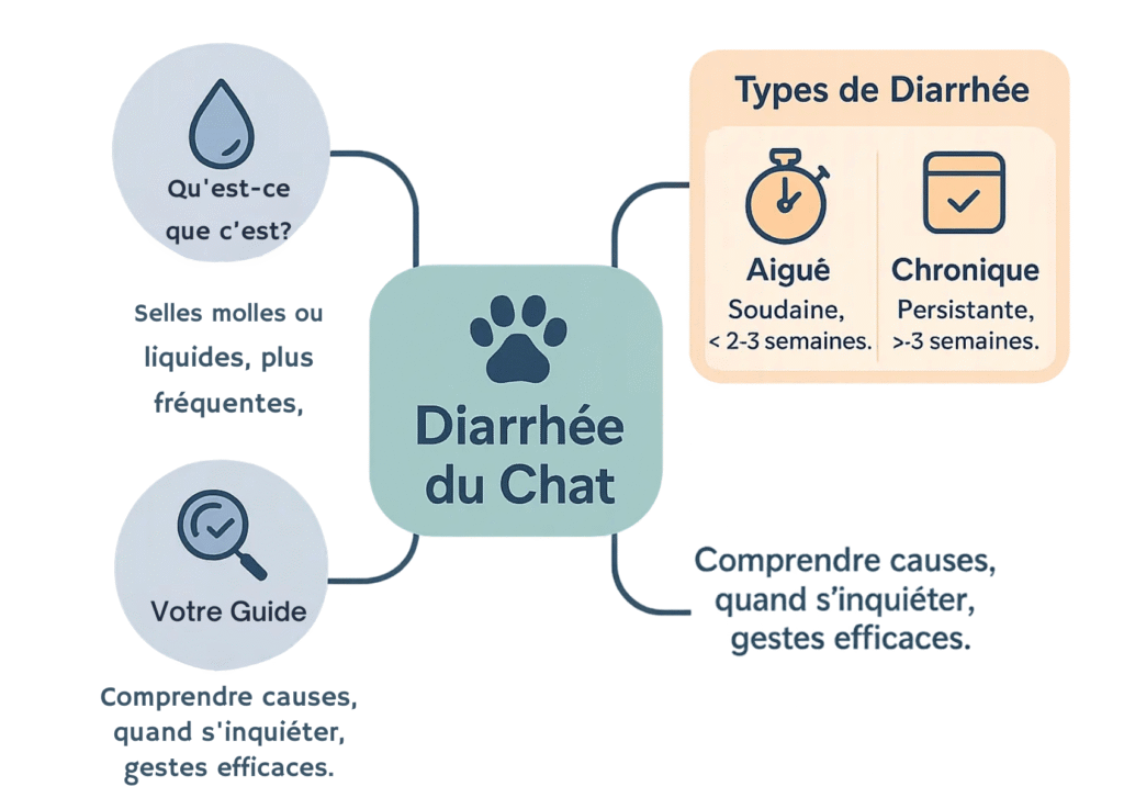 Diarrhée du chat