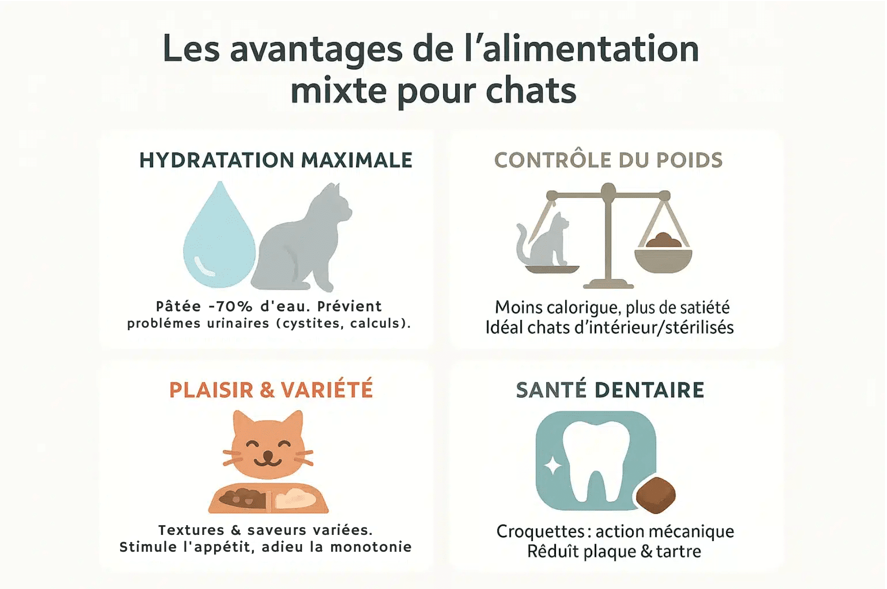 avantages alimentation mixte