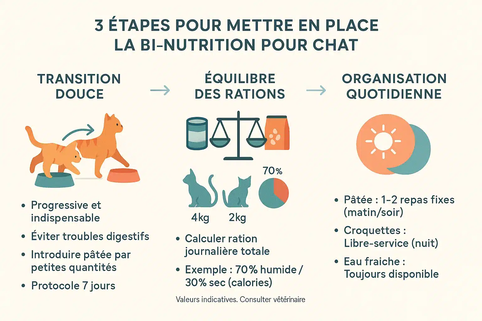 Guide de la bi-nutrition pour chats
