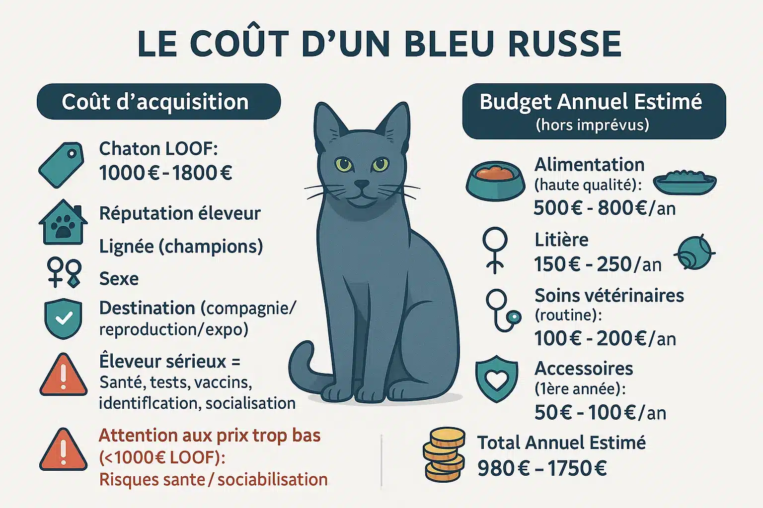Chat Bleu Russe