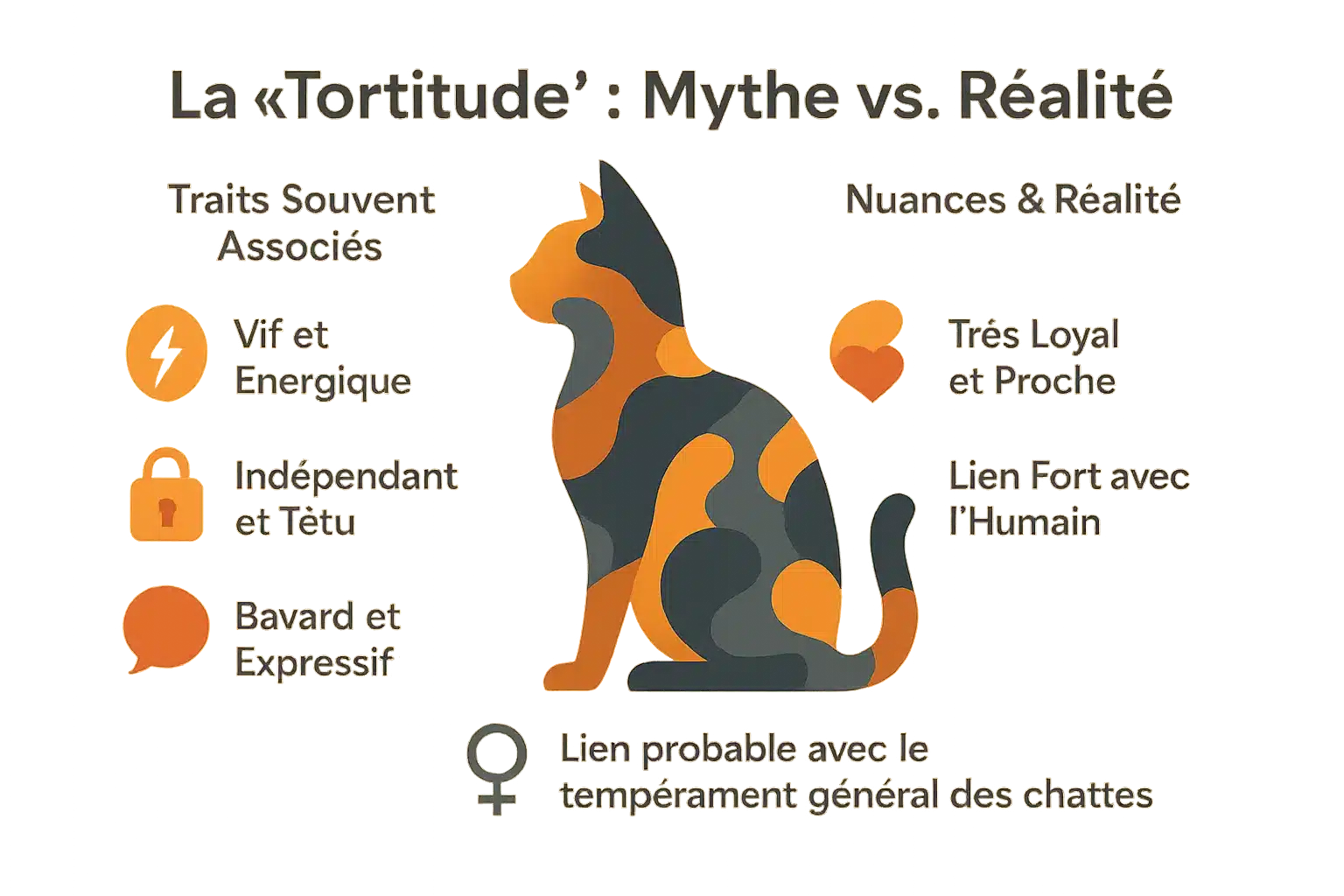 Chat écaille de tortue