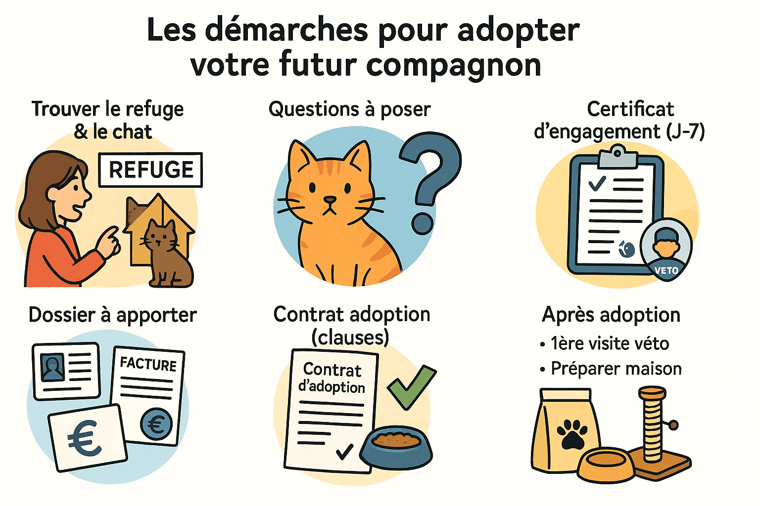 les démarches