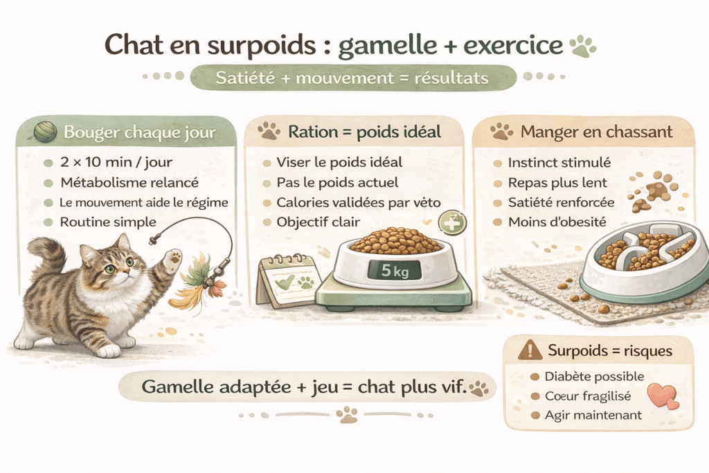 chat en surpoids