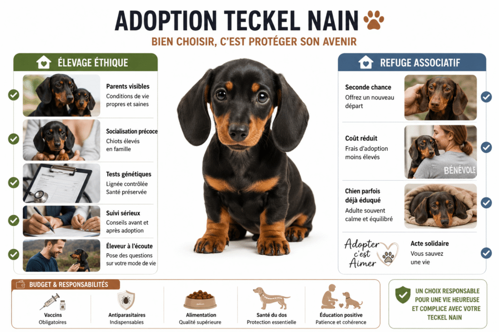 adoption teckel