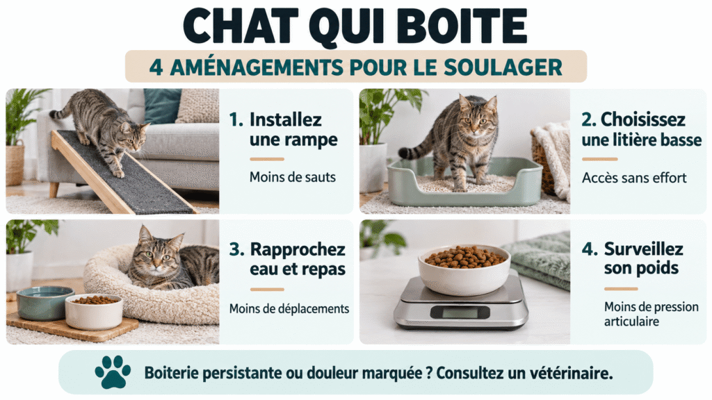 chat qui boite