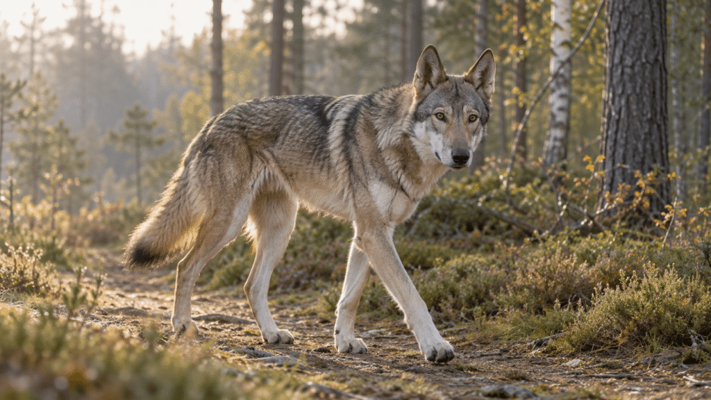 chien loup de saarloos