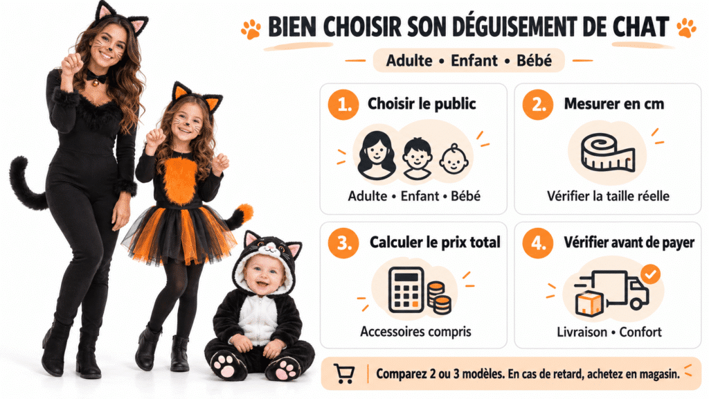 bien choisir son déguisement de chat